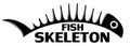 Symbol of Skeleton fish.