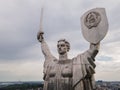 Symbol of Ukraine: Motherland Monument in Kyiv, Ukraine Royalty Free Stock Photo