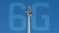 Modern transmission mast with 6G