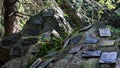 Symbolic cemetery, National park Vysoke Tatry, Slovakia Royalty Free Stock Photo