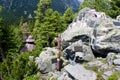 symbolic cemetery in Vysoke Tatry (High Tatras), Slovakia