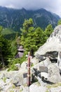 symbolic cemetery in Vysoke Tatry (High Tatras), Slovakia