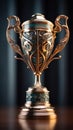 Symbolic champion\'s trophy, epitomizing success and the pursuit of excellence