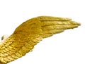 Symbolic composition of golden wings