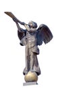 Symbolic figure of an angel playing a musical instrument Royalty Free Stock Photo