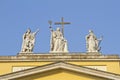 Symbolic figures of Faith, Hope and Love Royalty Free Stock Photo