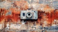 Symbolic image of photography abstract analog camera