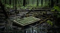 Symbolic Props: A Flooded Forest With A Broken Keyboard