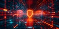 Symbolic Representation of Encrypted Data Shields for Enhanced Internet Security. Concept