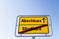 Study Professional Qualification german `Studieren Abschluss`