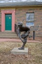 Symbolic Statue at Birth Place of Little League Baseball