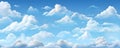 Symbolism of Cloudy Sky in Relation to Digital Clouds and Cloud Computing Concept. Concept Cloudy Sky, Digital Clouds, Cloud Royalty Free Stock Photo