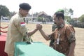 Symbolization Cooperation Between Local Officials and Army