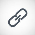 Symbolizes connection or linkages and is commonly used to represent Royalty Free Stock Photo