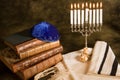 Symbols of judaism Royalty Free Stock Photo