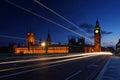 Symbols of London - Big Ben, Westminster and bus