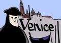 Symbols of Venice Royalty Free Stock Photo