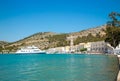 Symi also known as Syme or Simi is a Greek island one of the Dodecanese islands. Royalty Free Stock Photo