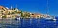 Symi island, Dodecanese Royalty Free Stock Photo