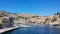 Symi Island, Greece, view from the boat