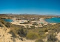 Symmetric beaches