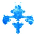 Symmetric paint blot