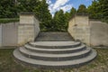 Round stairs of an old castle in France Royalty Free Stock Photo