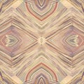 Symmetrical abstract pattern resembling geological formations or mineral layers. Royalty Free Stock Photo