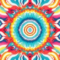 symmetrical colorful kaleidoscope