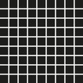 Symmetrical grid design. Black square pattern. Simple geometric shapes. Abstract grid icon. Royalty Free Stock Photo