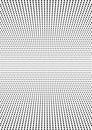 Symmetrical halftone dots background rectangular A4 size Vector illustration