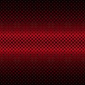 Symmetrical halftone square pattern background - vector graphic design from squares in varying sizes
