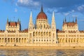 Hungarian Parliament Building - Budapest Royalty Free Stock Photo
