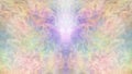 Flowing Ethereal Symmetrical Feminine Art Background