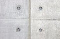 Symmetrical pattern on concrete tiles close up Royalty Free Stock Photo