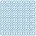 Symmetrical seamless blue pattern, cool pastel colors.