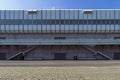 Symmetrical storage depot Royalty Free Stock Photo