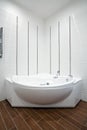 Symmetrical view of bathroom Royalty Free Stock Photo