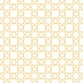 Symmetrical yellow geometric shapes vector textile