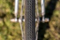 Symmetry Bicycle Tire Royalty Free Stock Photo