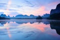 Symmetry reflection on the lake