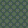The symmetry and repetition evoke traditional textile or ceramic patterns Royalty Free Stock Photo