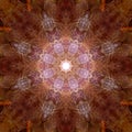 Symmetry Star Healing Mind Heart Love Power Harmony Mandala Texture