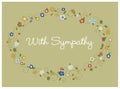 Sympathy card