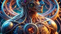 A Symphony of Circuits: A Cybernetic Organism\'s Internal Symphony Generative AI