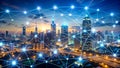 A Symphony of Data: Interconnected Networks of a Smart City AI Generated