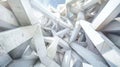 A symphony of interlocking geometric shapes arranged in perfect harmony