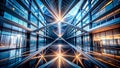 A Symphony of Lines A captivating composition of intersecting lines creating a Generative AI Algorithmically generated