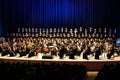 The Symphony Orchestra and the choir perform classical works