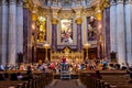 A symphony Orchestra playing inside of the Berlin Cathedral. Berlin, Germany